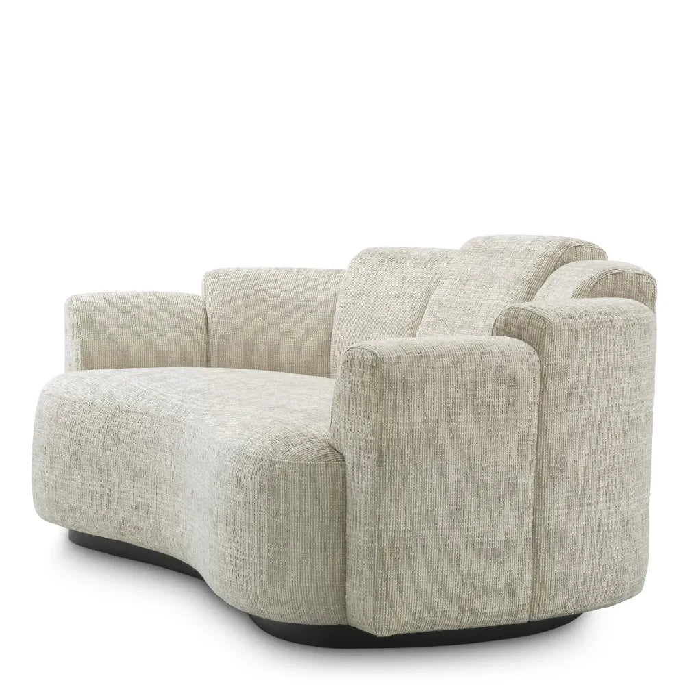 Canapea tapitat cu Stofa Bej L194xA101xH73cm Marbella S Eichholtz