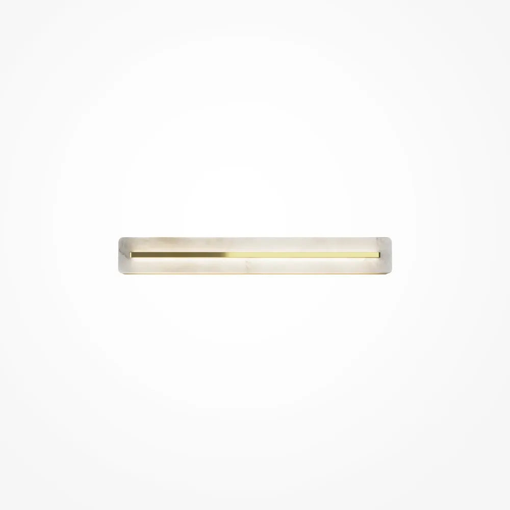 Aplica perete din Metal Alama H60xL6.6cm Albatre