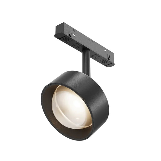 Spot pentru sina Exility din Aluminiu Negru H13.4xL12.65cm 15W 770lm 3000k Lens