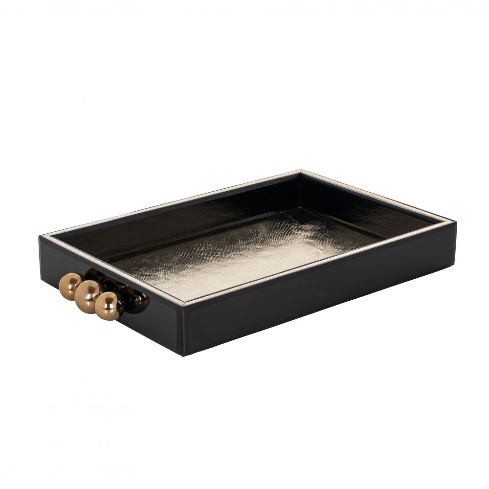 Tava din MDF Negru L38xH5cm Liv Richmond Interiors