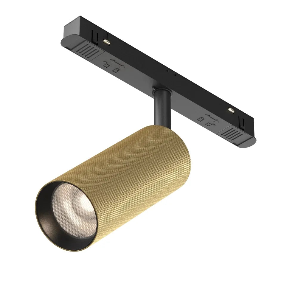 Spot pentru sina Exility din Aluminiu Negru/Auriu mat H12.5xL19.4cm 12W 1050lm 4000k Artisan