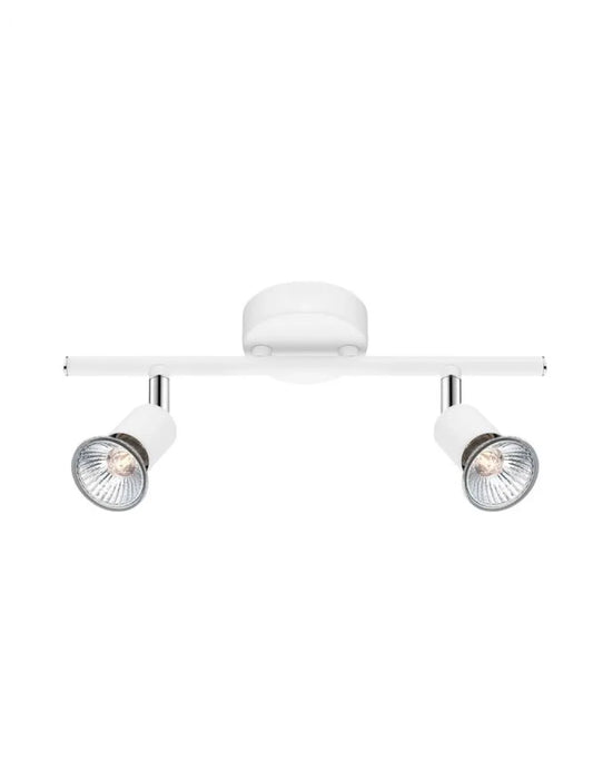 Plafoniera din Metal Alb H10.9xL31cm IP20 BASE