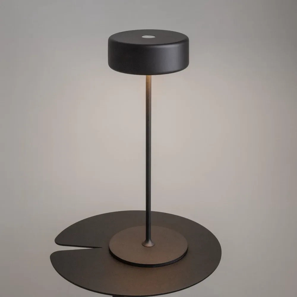 Veioza din Aluminiu Negru H34.5xD12cm AI Collaboration