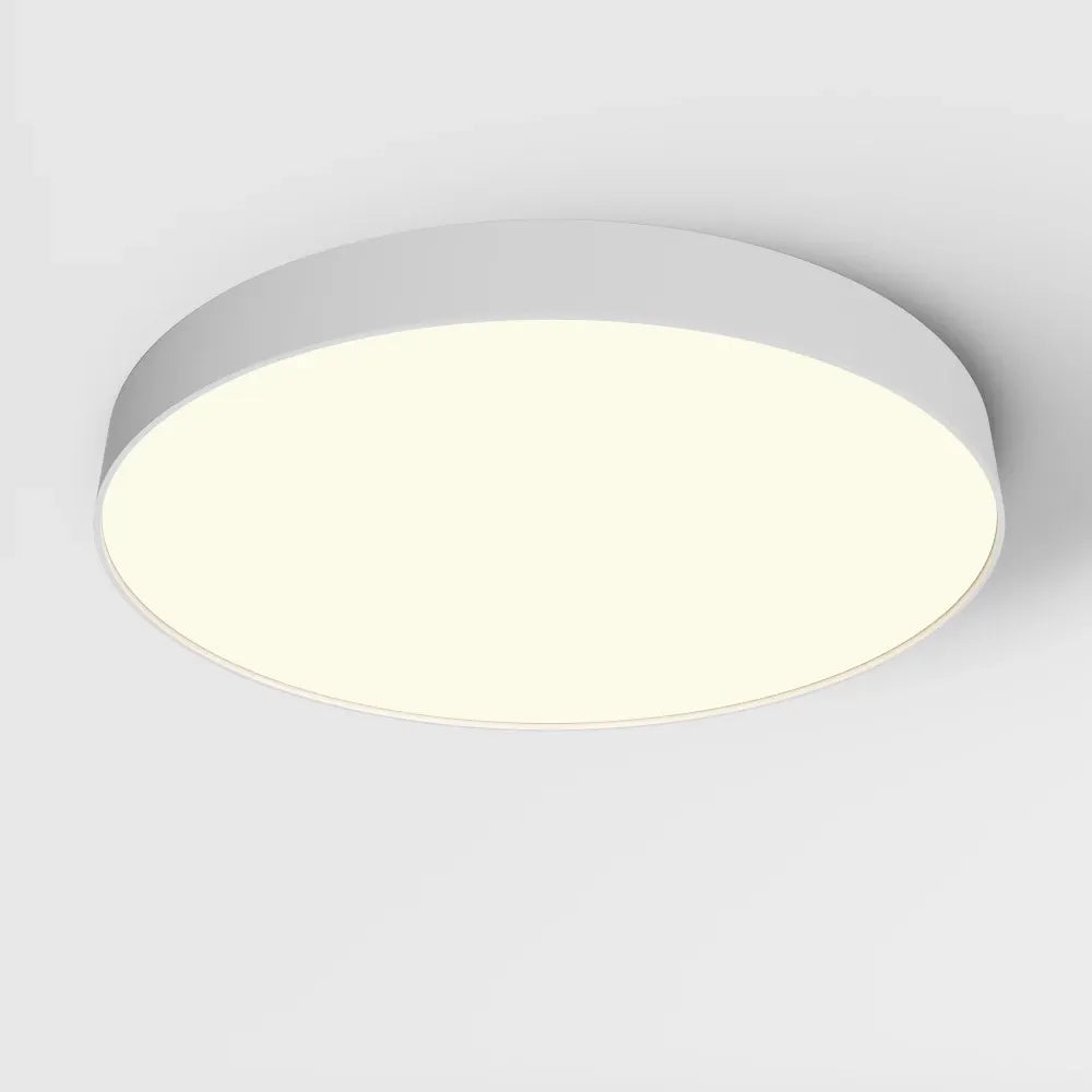 Plafoniera din Aluminiu Alb H6xD60cm Zon
