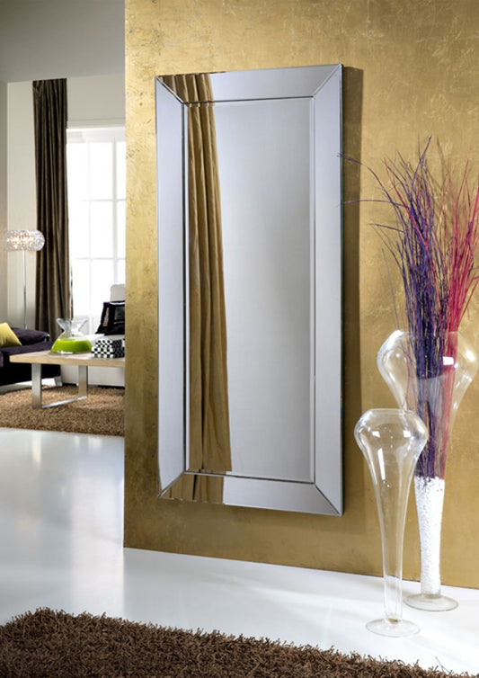Oglinda Dreptunghiulara Argintie Roma H178xL80cm