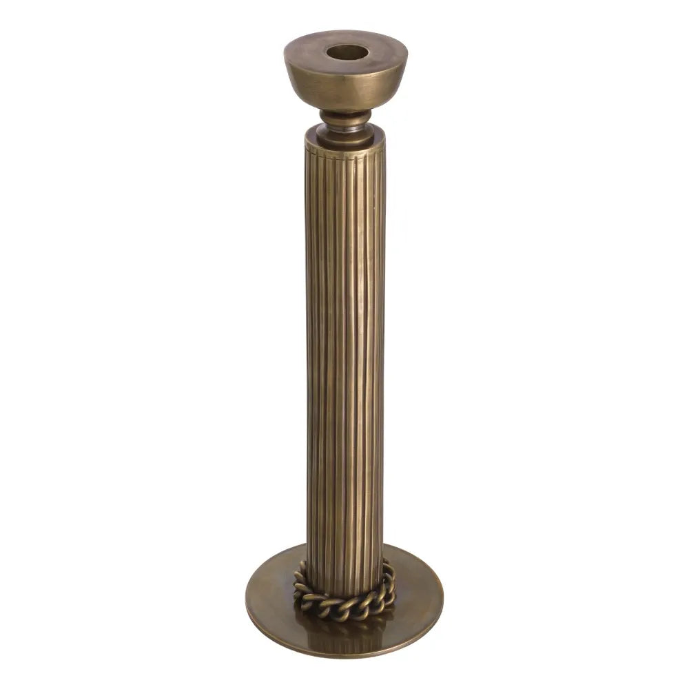 Suport lumanare din Metal Alama D12cm Holder Le Dome Eichholtz