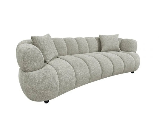 Canapea fixa tapitata cu Stofa Bej L227cm Amelia Richmond interiors