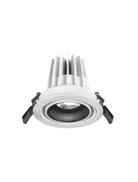 Spot incastrat din Aluminiu Alb H8.5xL9.6cm IP20 15W 1275lm 3000k MEA