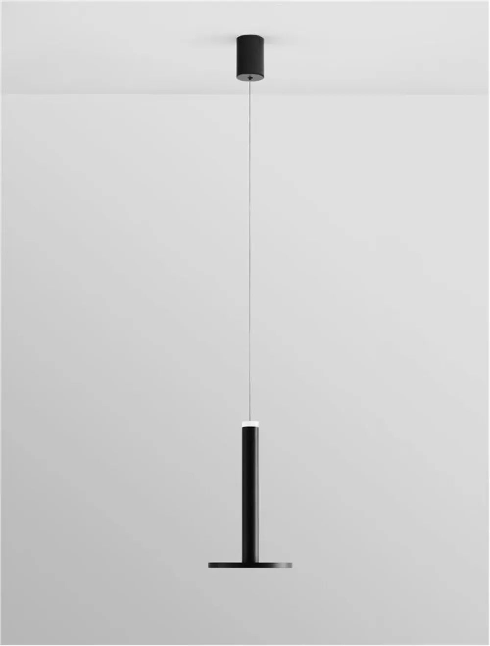 Pendul din Metal Negru H160xL15cm IP20 10W 517lm 3000k PALENCIA