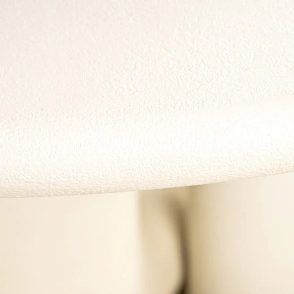 Masa rotunda din MDF/Metal Alb/Alama si MDF Alb D135xH78cm Winslow Richmond interiors
