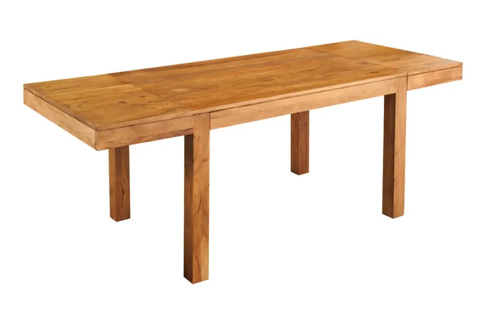 Masa extensibila din Lemn de salcam Maro honey L120-200xH75cm PURE