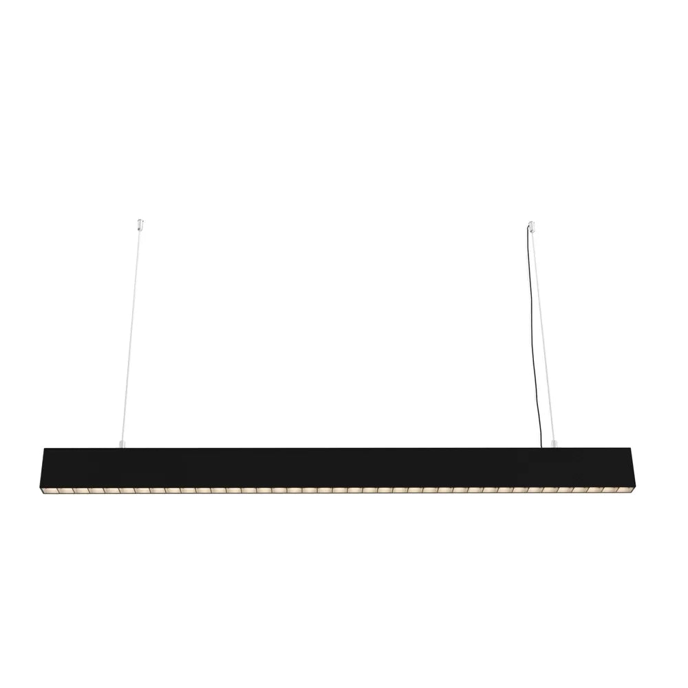 Lustra din Aluminiu Negru H280xL106.5cm IP 20 40W 3400lm 4000k Points