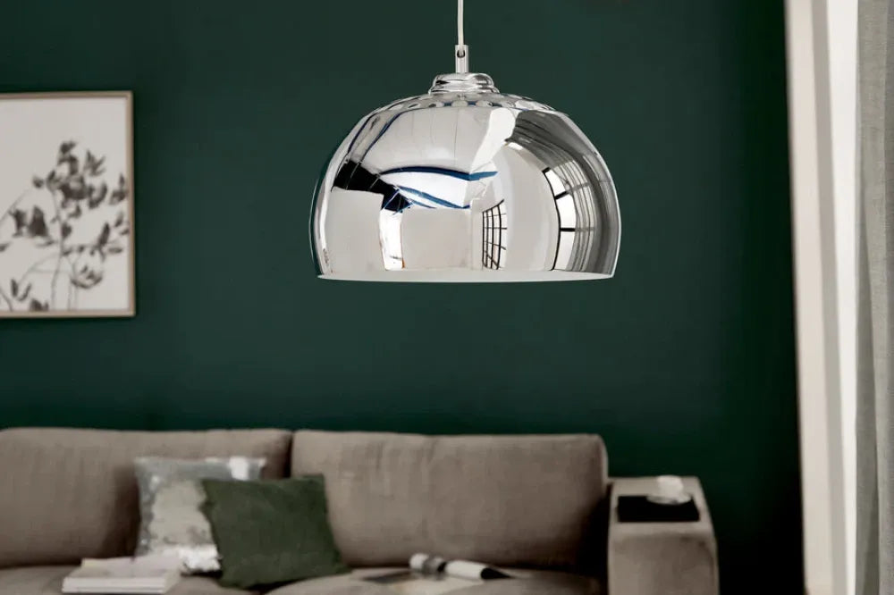 Pendul din Metal Argintiu D32xH22cm CHROME BALL