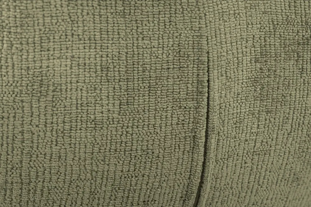 Set 2 scaune rotative cu brate  tapitat cu Chenille Verde si picioare din Metal Negru H84xL61xA64cm Unique