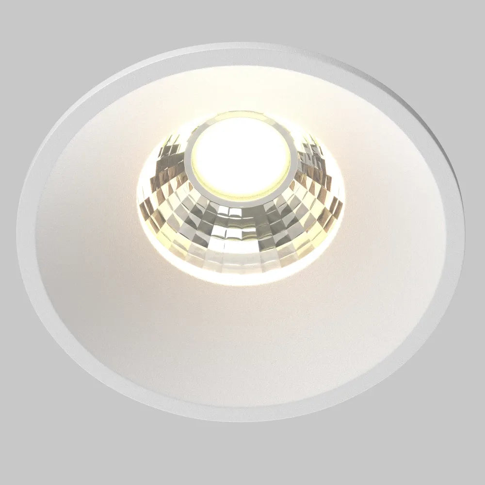 Spot incastrat din Aluminiu Alb H5.3xD6cm 7W 450lm 3000k Round