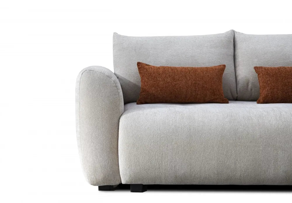 Coltar extensibil personalizabil in forma de L 291cm Trezzo