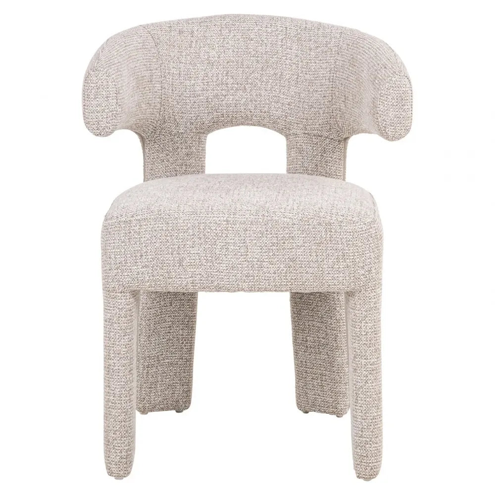 Scaun tapitat cu Stofa Bej L59.5xH78.5cm Nerio Richmond interiors
