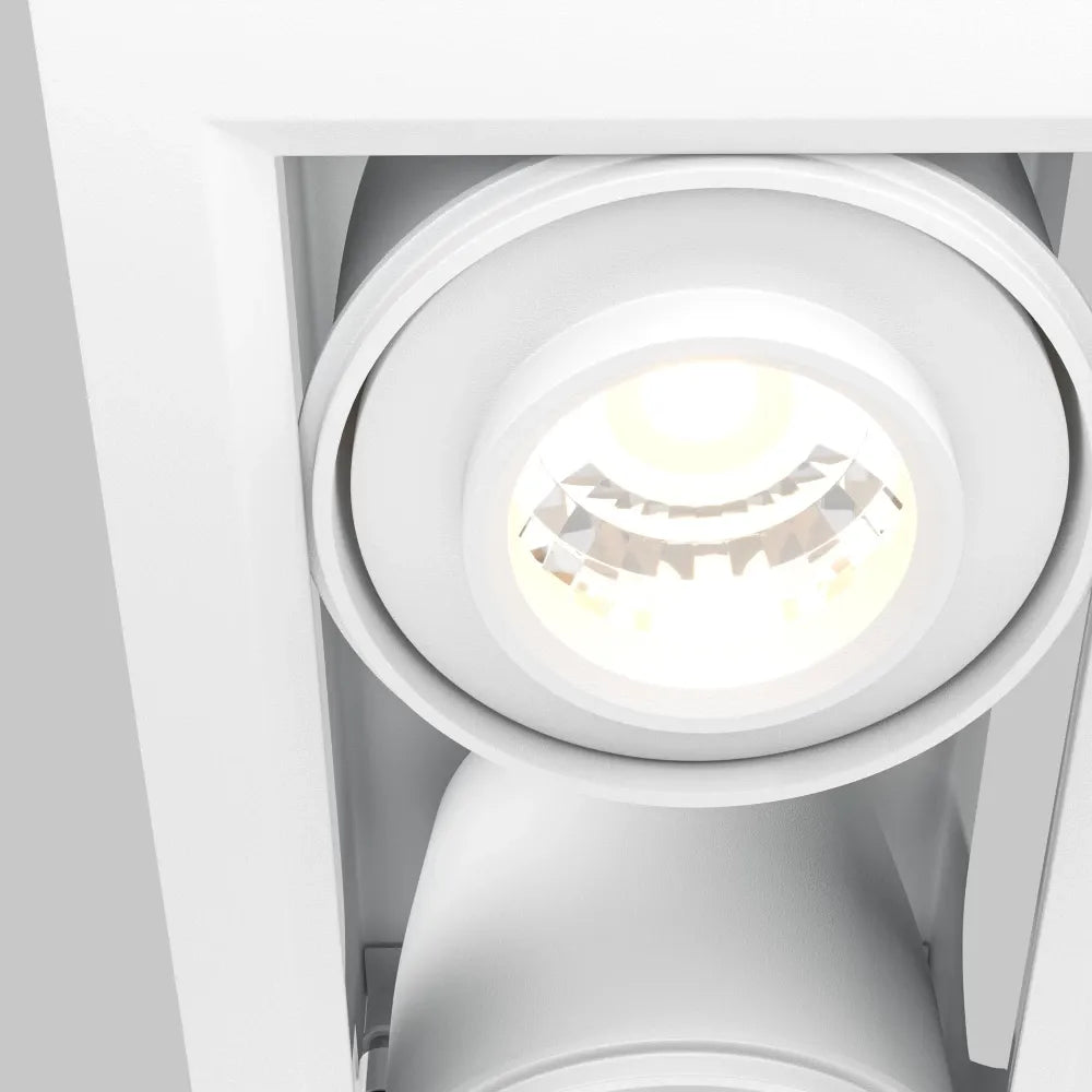 Spot incastrat din Aluminiu Alb H7.5xL19.4cm 20W Metal Modern