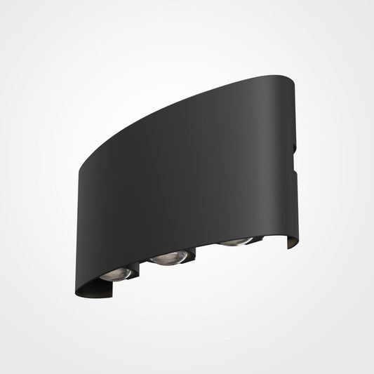 Aplica de perete Metal Negru L17xH8cm Strato