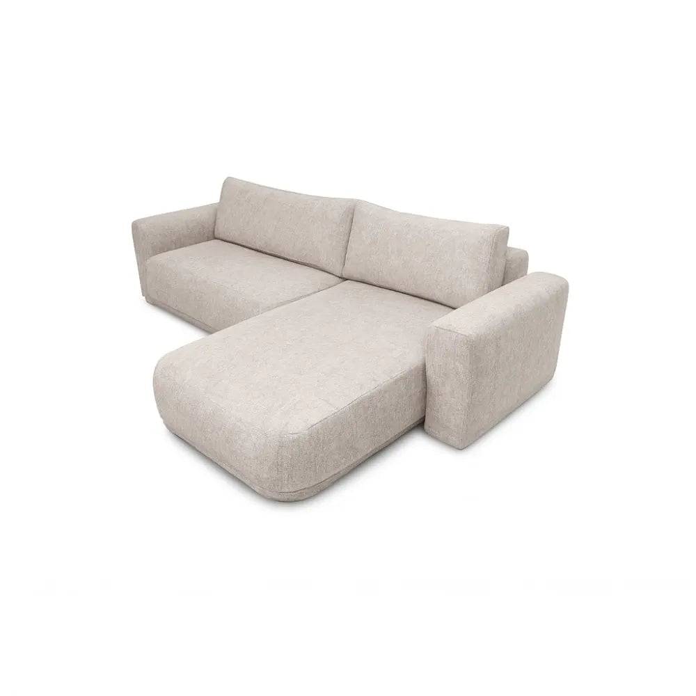 Coltar extensibil si spatiu pentru depozitare Maestro reversibil bej L270x170cm