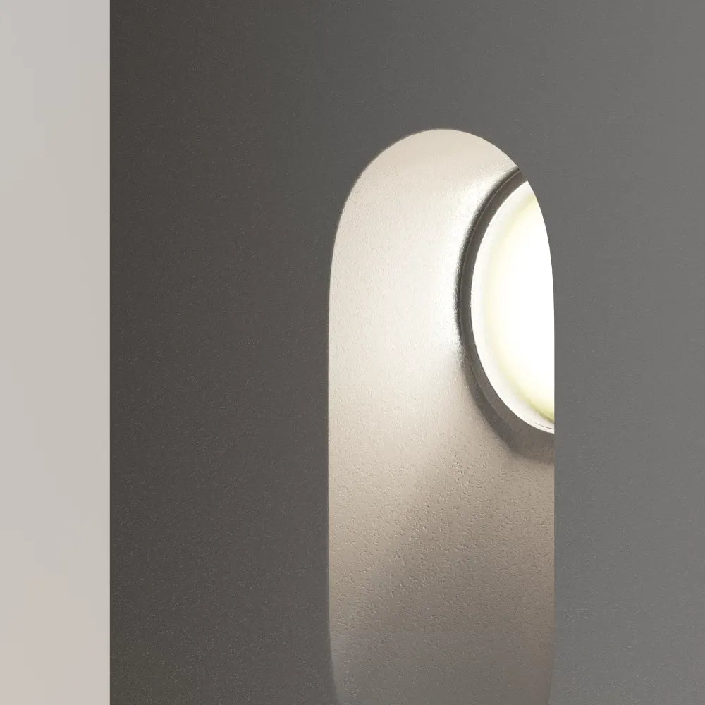 Spot incastra din Aluminiu Gri L7xH7cm Via Urbana