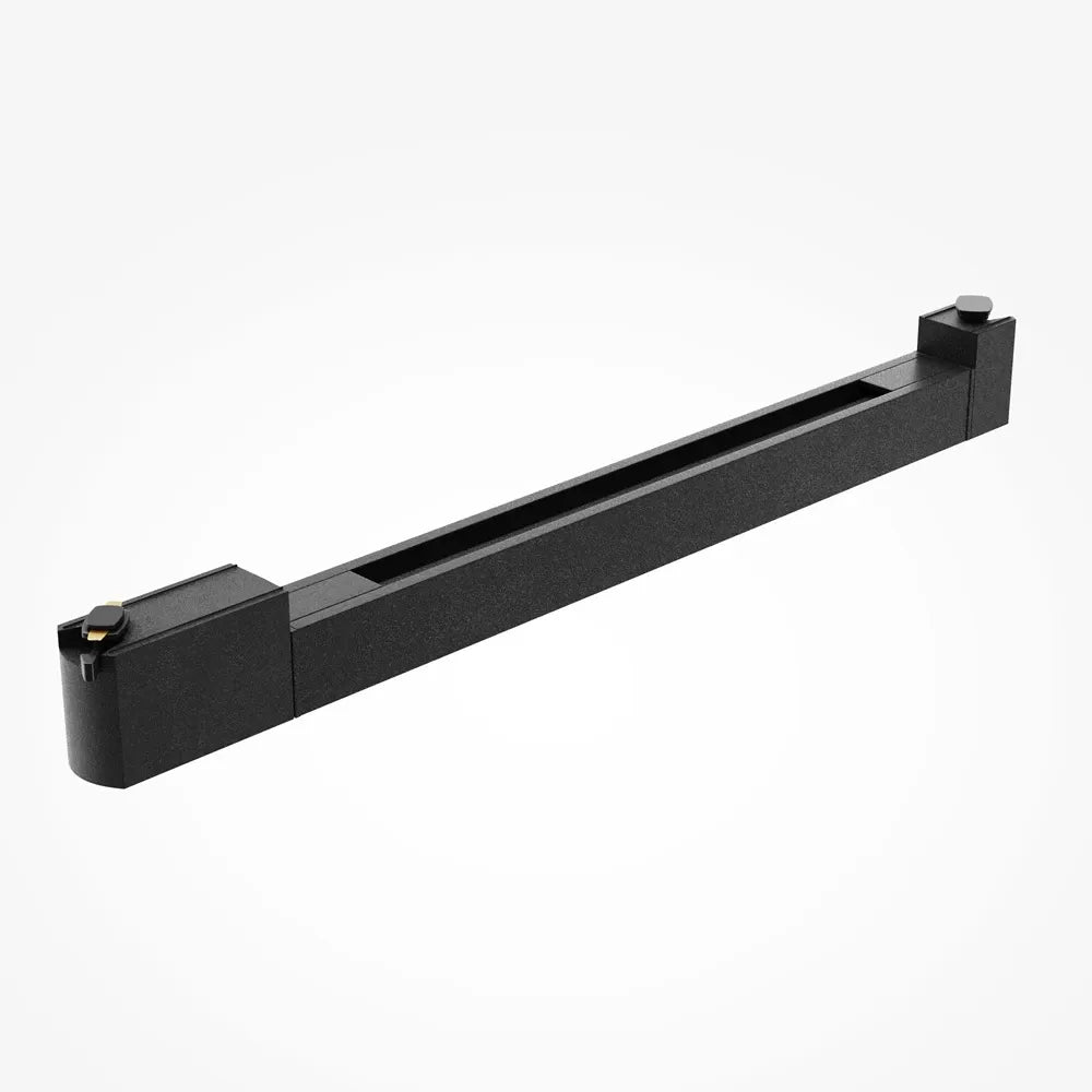Spot dreptunghiular pentru sina Unity din Aluminiu Negru H5xL51cm IP20 22W 1130lm 3000k Unity