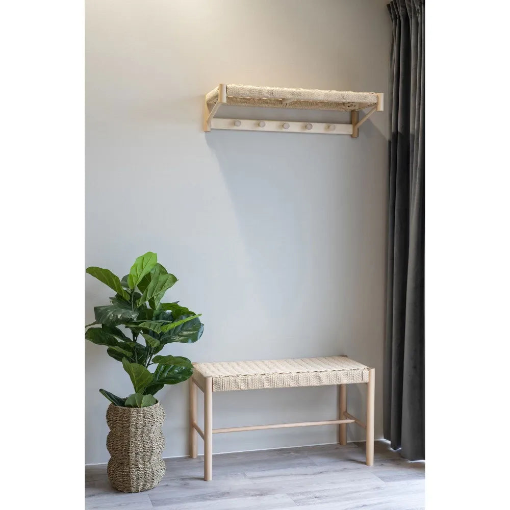 Cuier din Lemn/Rachita Maro L78xH17cm Abano