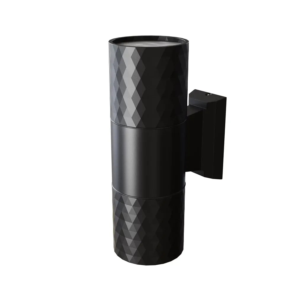 Aplica de perete de exterior din Metal Negru H19xD6.5cm IP54 50W GU10 Bowery