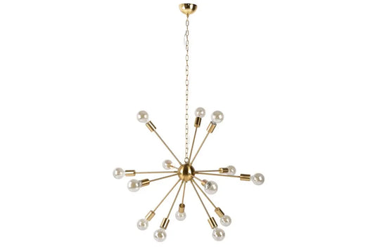 Lustra din Metal Auriu L87xH142cm SPUTNIK