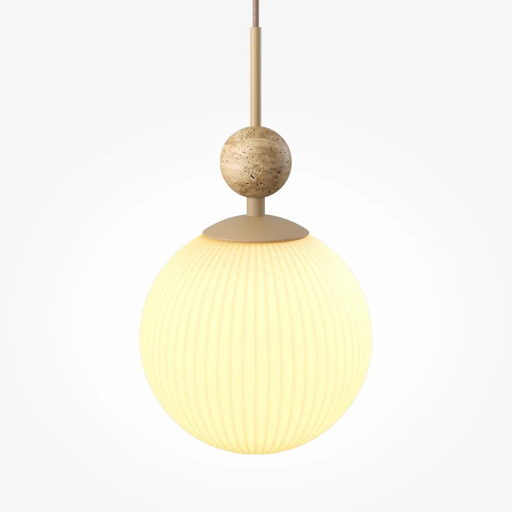 Pendul din Piatra Bej H239xD20cm TAVO