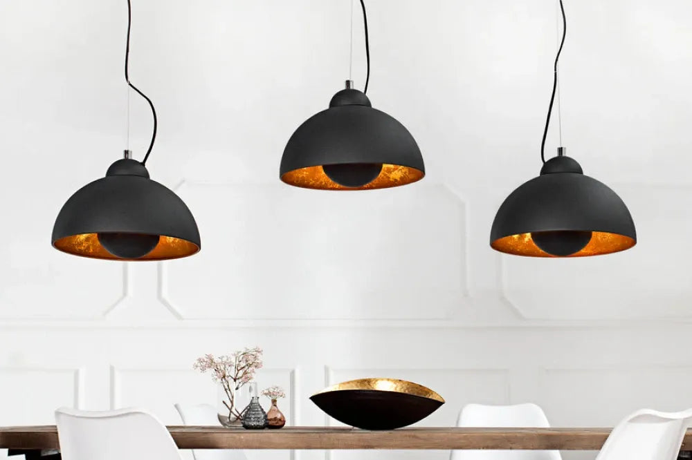 Lustra din Metal Negru/Auriu L110xH140cm STUDIO