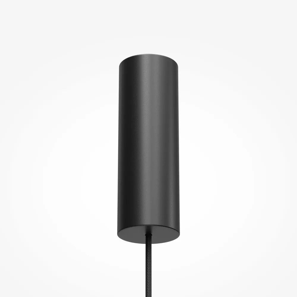 Pendul din Metal Negru si Lemn Bej H342xD26.5cm Namiki