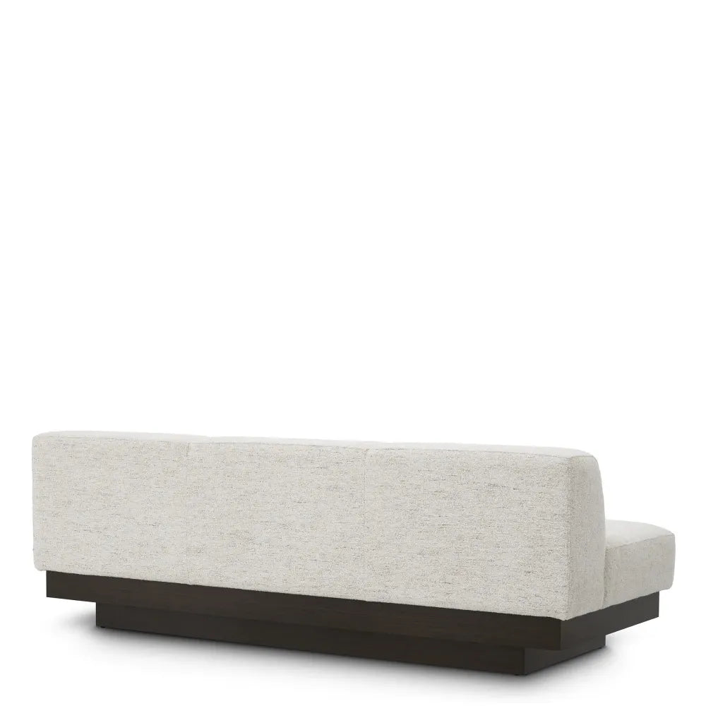 Canapea tapitat cu Stofa Alb L232xA98xH77.5cm Bastion Eichholtz