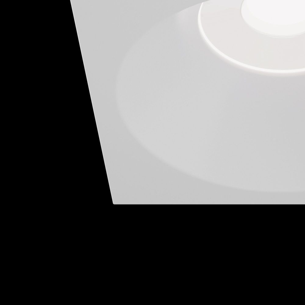 Spot incastra din Aluminiu Alb L9xH9cm Zoom
