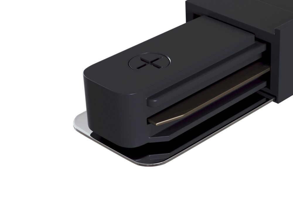 Conector liniar Accessories for tracks Negru LED L7xH2cm