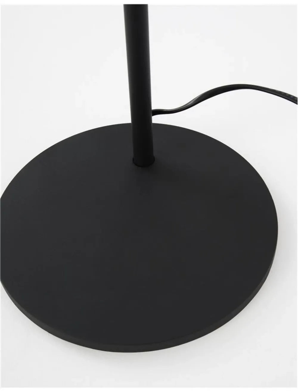 Lampa de podea structura din Aluminiu Negru si abajur din Textil Negru H176xL20cm IP20 YAMA