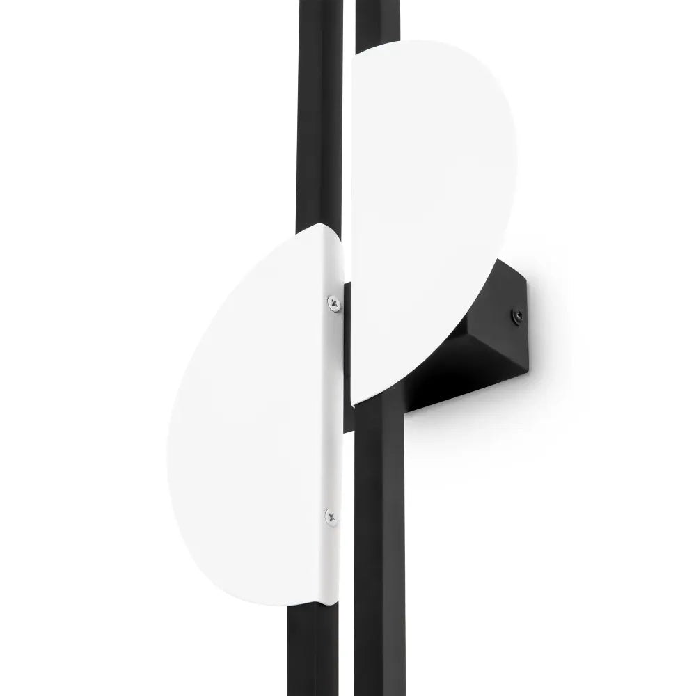 Aplica perete din Aluminiu Negru H79xL6cm Skyline