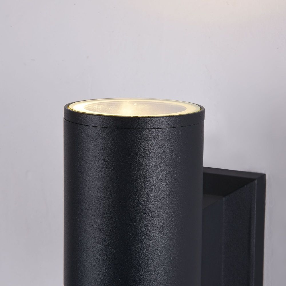 Aplica de perete pentru exterior din Metal Negru L7x12xH15cm Bowery