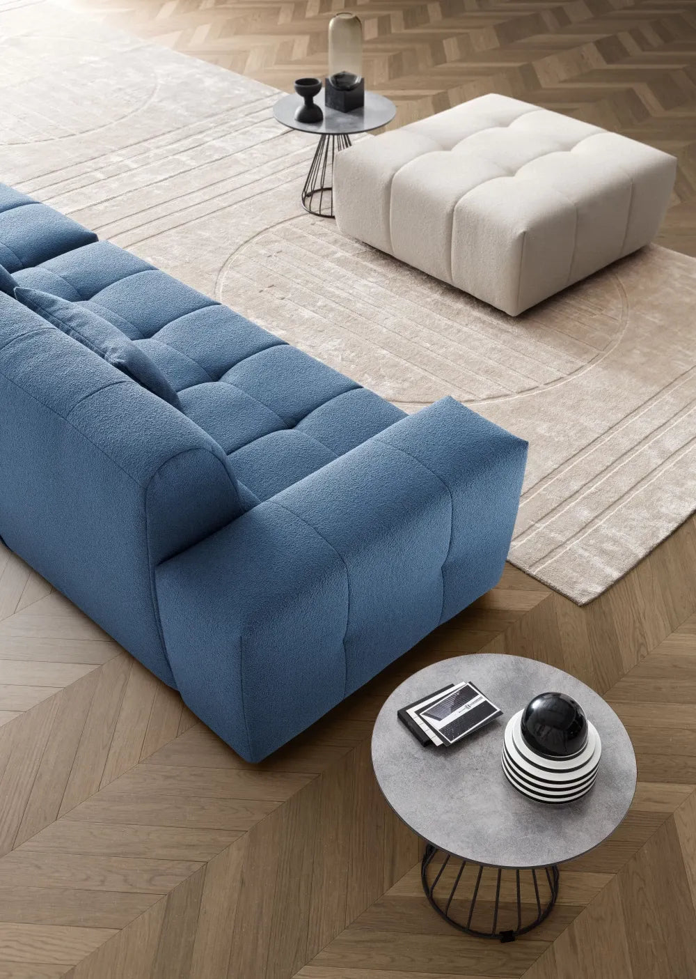 Coltar fix in forma de L modular L520cm Collins