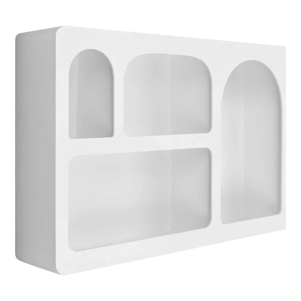 Raft de perete din MDF Alb L60xH40cm Bryne
