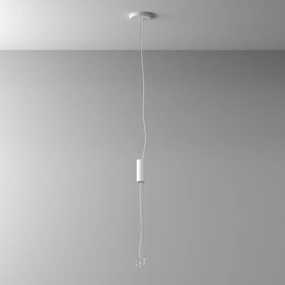 Acesoriu pentru suspendare pentru plafoniera Zon Alb din Aluminiu Alb