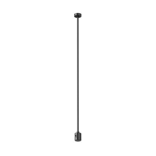 Suport lung pe tavan cu conector direct de alimentare 760 mm Flarity din Aluminiu Negru H80.6xL4.5cm Flarity