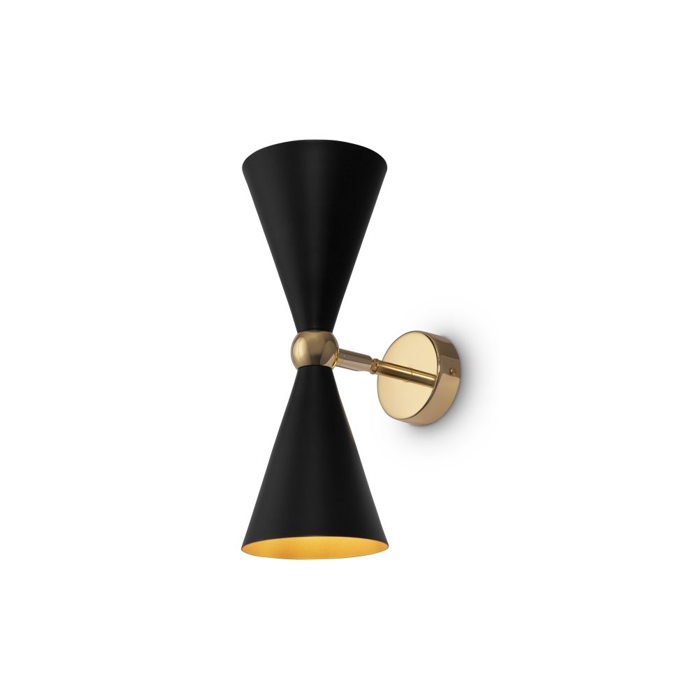 Aplica de perete Metal Auriu/Negru L32xH32cm Vesper