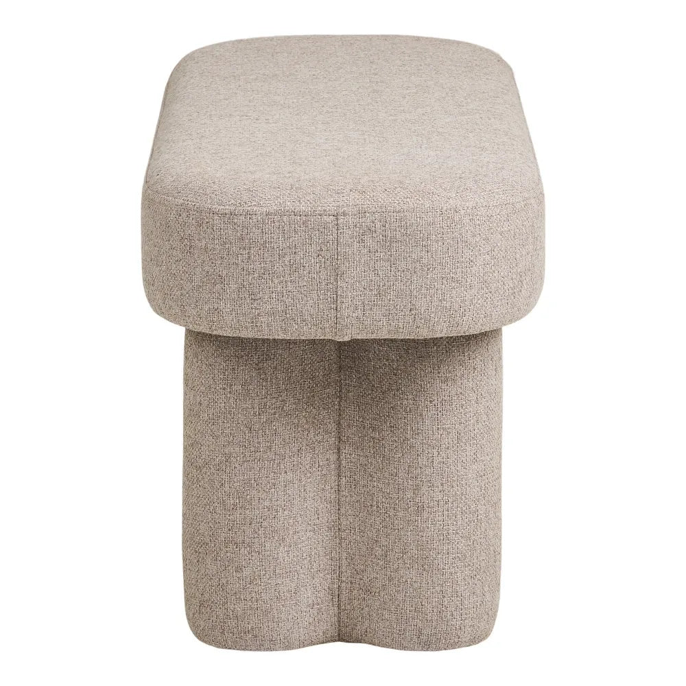 Bancheta din Stofa Bej L36xH45cm Weston