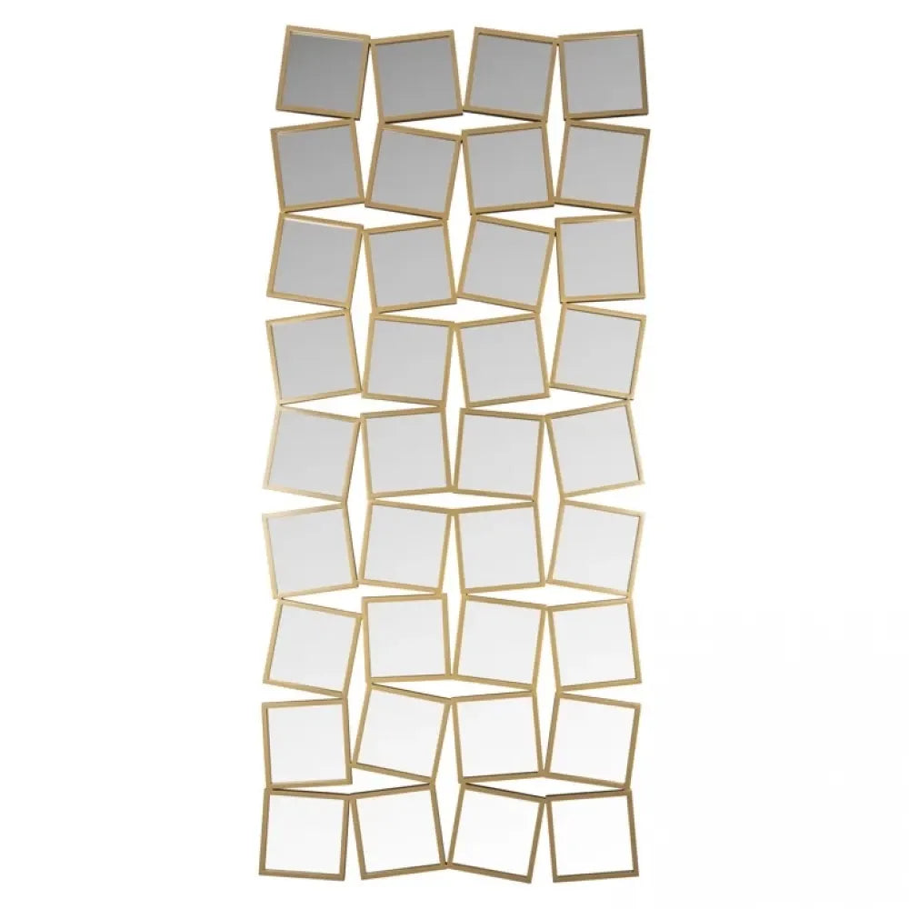 Oglinda cu rama din Metal Auriu H250xL112cm Badia Richmond interiors