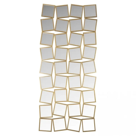 Oglinda cu rama din Metal Auriu H250xL112cm Badia Richmond interiors