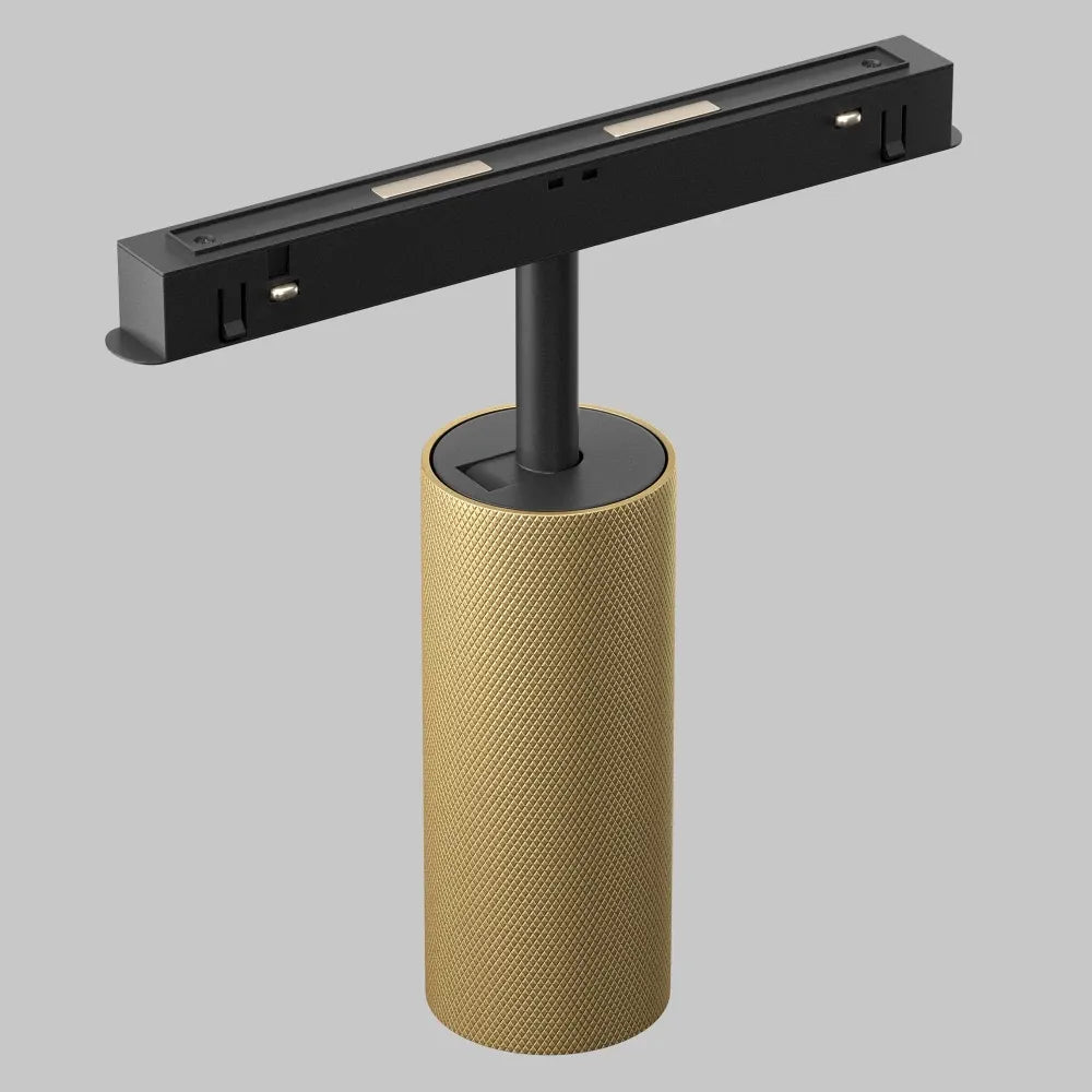 Spot pentru sina Exility din Aluminiu Negru/Auriu mat H12.5xL19.4cm 12W 1050lm 4000k Artisan