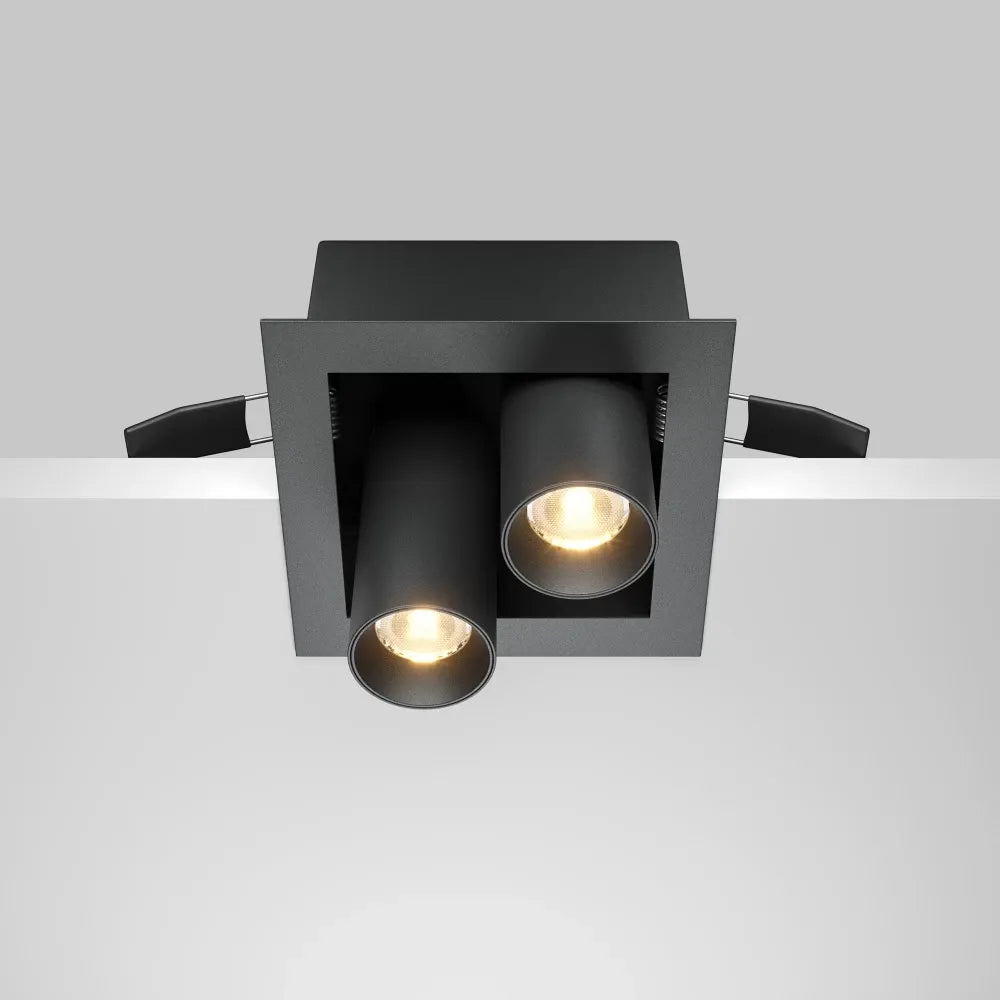 Spot incastrat din Aluminiu Negru H8.8xL11.2cm 14W Magnum