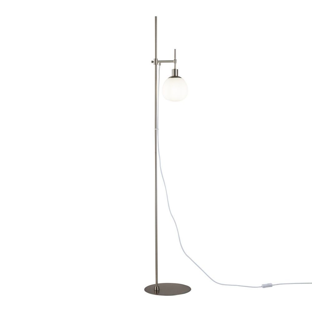 Lampa de podea din Sticla Alb D25xH155cm Erich