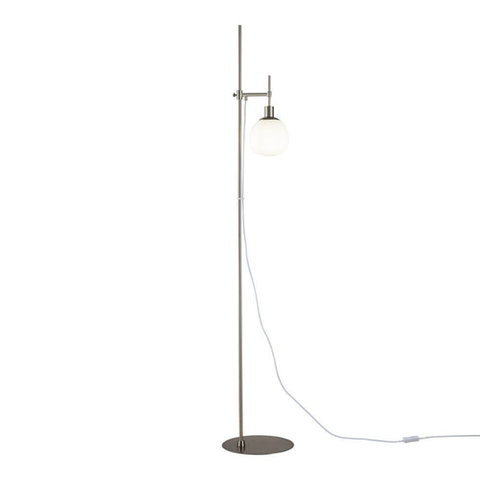 Lampa de podea din Sticla Alb D25xH155cm Erich